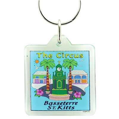 Keychain St Kitts & Nevis The Circus